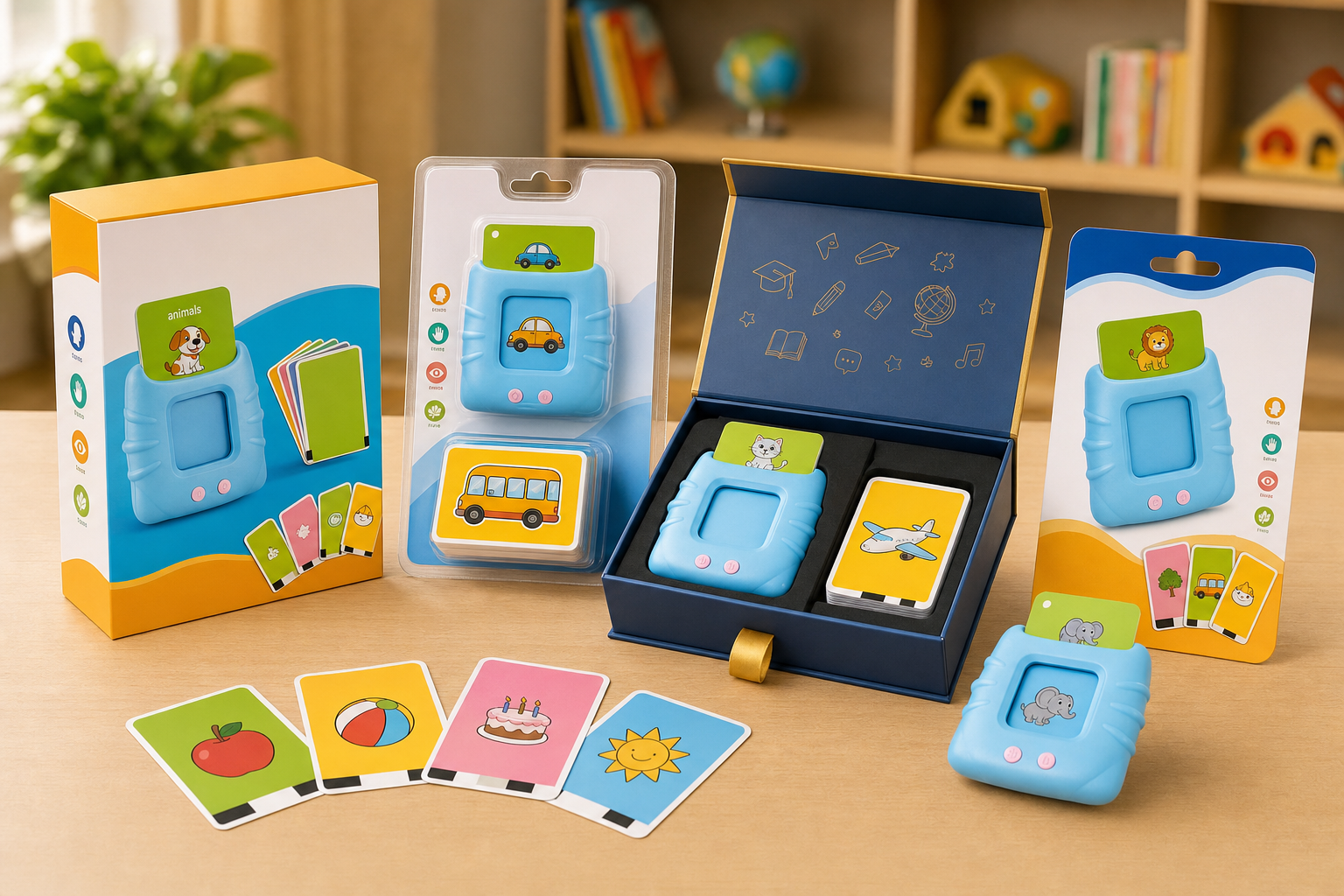Custom branded toy packaging and export ready products