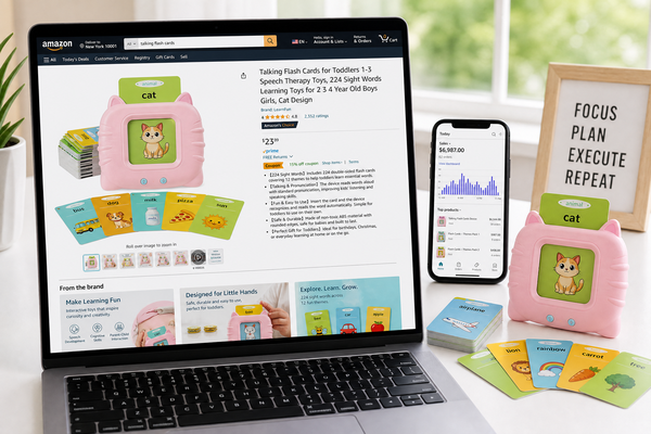 How to Optimize Amazon Listings for Talking Flash Cards to Maximize Conversion Rates?