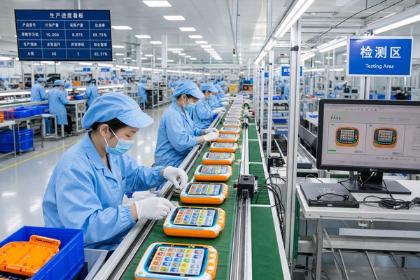 Shenzhen toy factory production line for educational electronic toys