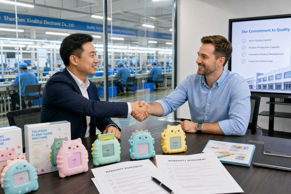 How to Negotiate the Best Warranty Terms When Wholesaling Talking Flash Cards?
