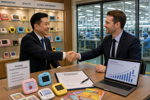 Why Should B2B Buyers Build Long-Term Relationships with Talking Flash Card Factories?