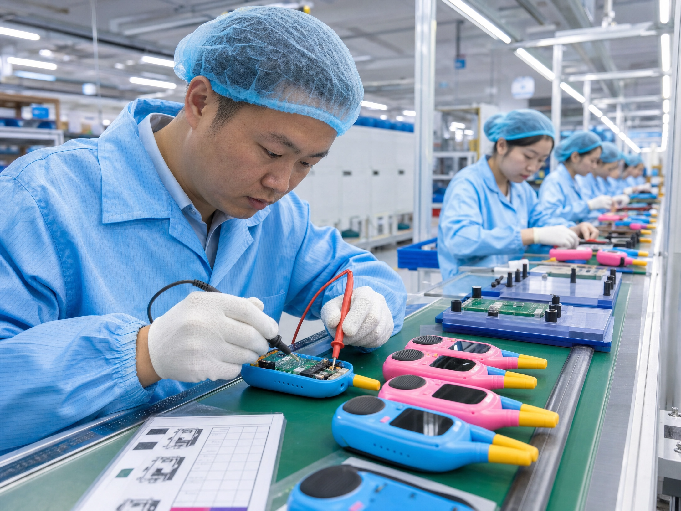 Custom plastic injection molded toy parts