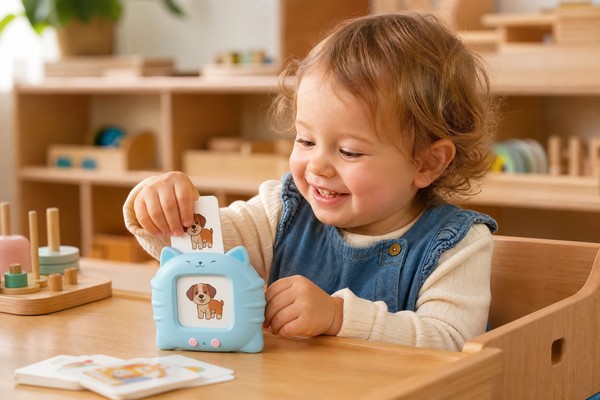 Toyvao talking flash cards educational toy