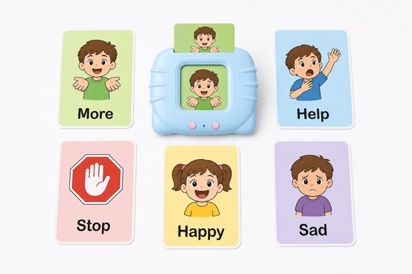 Toyvao talking flash cards educational toy