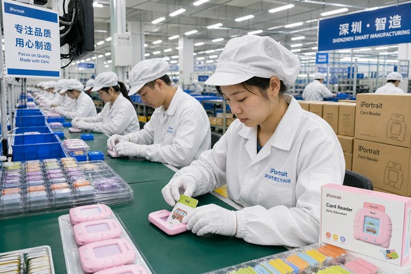 Toyvao Factory Production Line - Shenzhen Talking Flash Cards Manufacturing