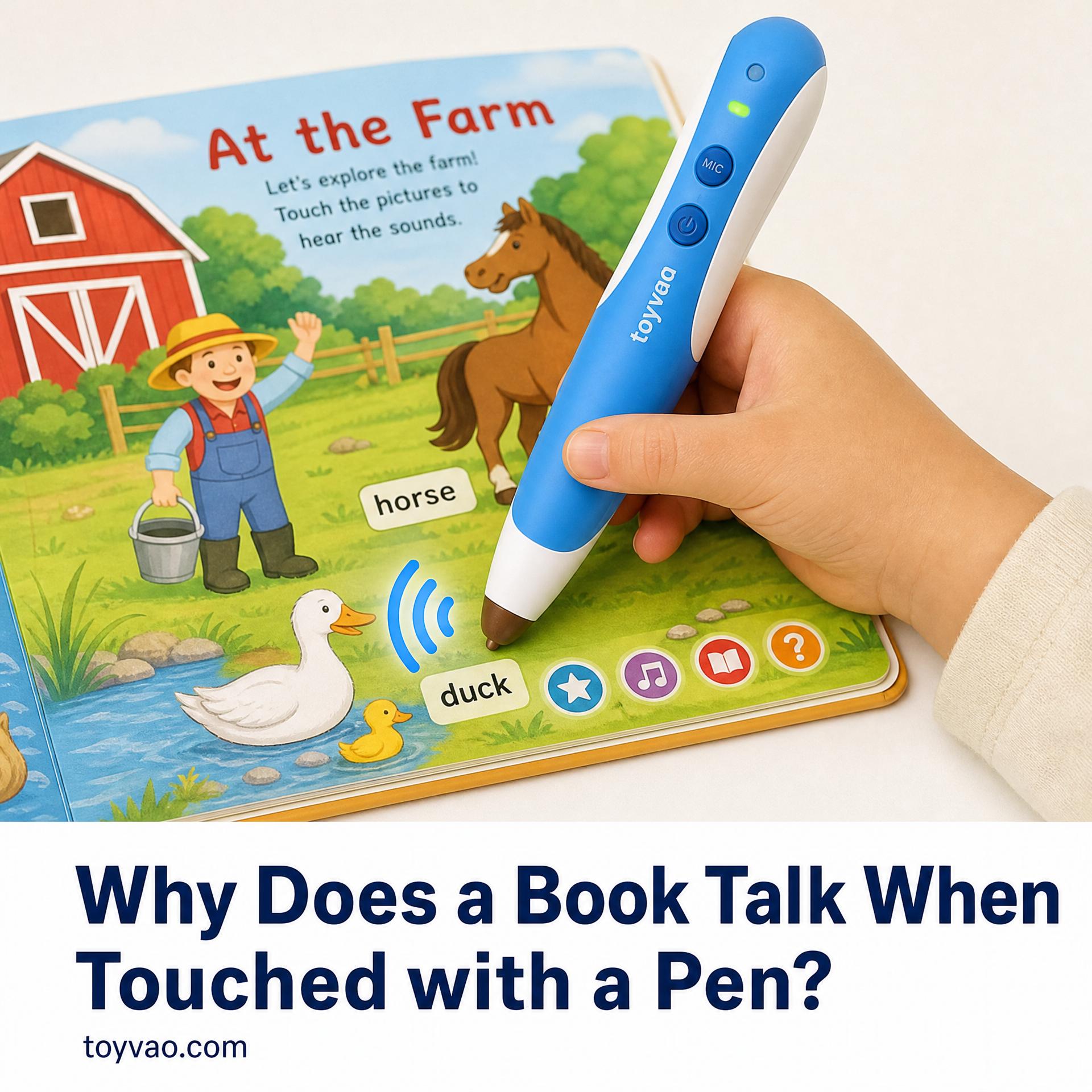 Why Does a Book Talk When Touched with a Pen? - Toyvao Educational Toys