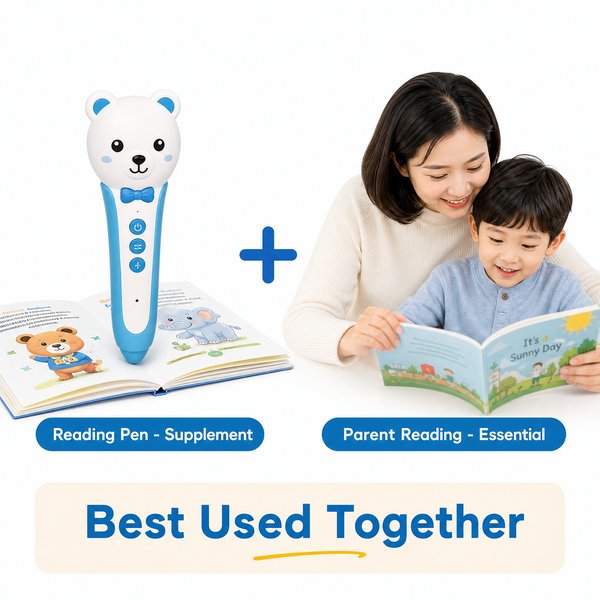 Can a reading pen replace reading with parents?