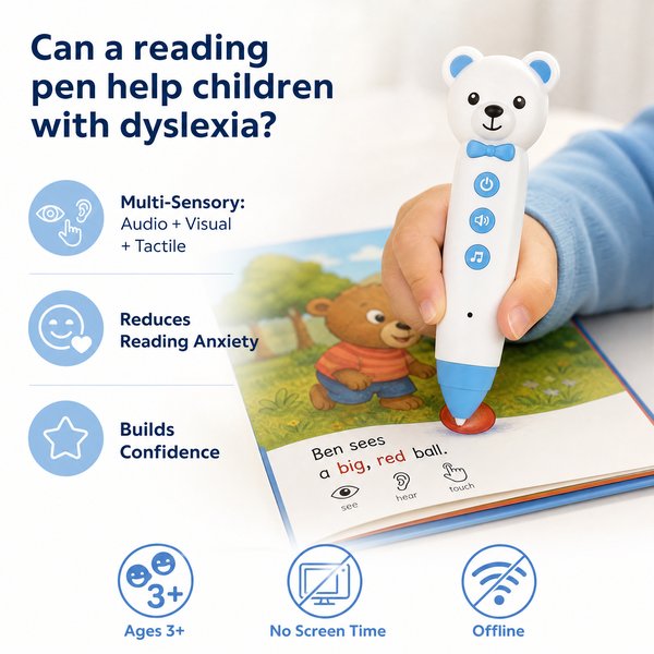 Can a reading pen help children with dyslexia?