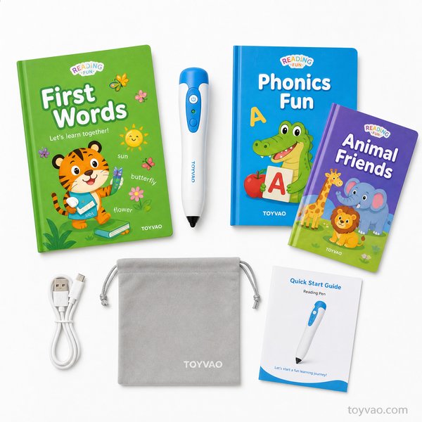 Unlocking Early Literacy: What Comes in a Reading Pen Starter Set for B2B Buyers? - Toyvao Educational Toys