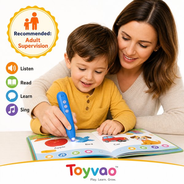 Does a Reading Pen Require Adult Supervision? - Toyvao Educational Toys
