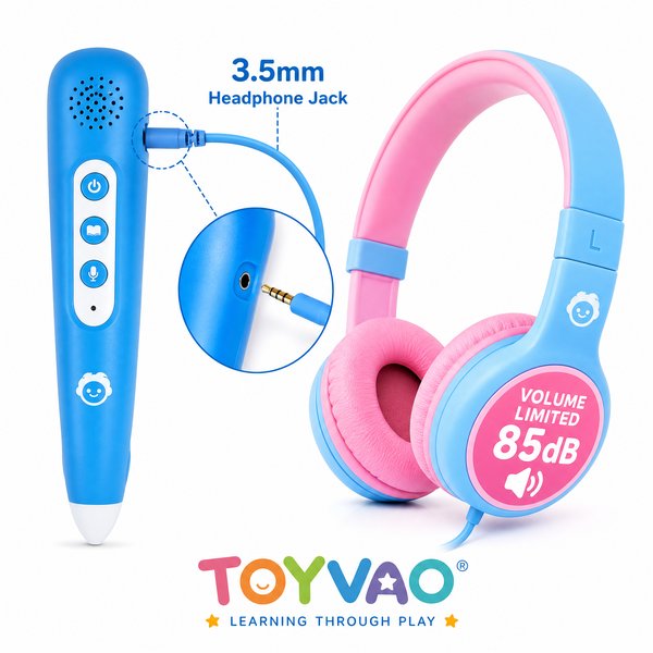 Should Children Use Headphones with a Reading Pen? - Toyvao Educational Toys