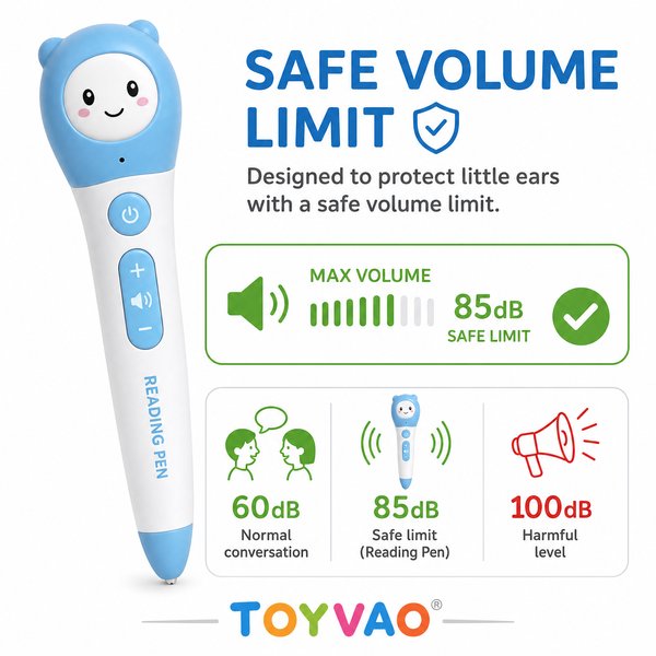 Does a Reading Pen Have a Safe Volume Limit? - Toyvao Educational Toys