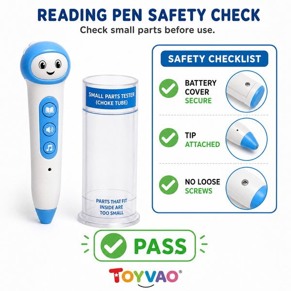 How Can I Check a Reading Pen for Small Parts? - Toyvao Educational Toys
