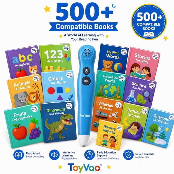 How Many Compatible Books Should a Reading Pen Offer? - Toyvao Educational Toys