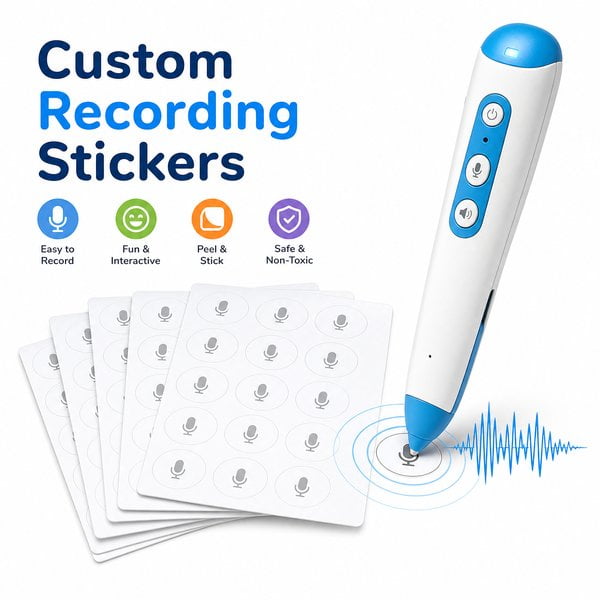 Recording Stickers in Reading Pens: A Must-Have Feature for B2B Buyers? - Toyvao Educational Toys