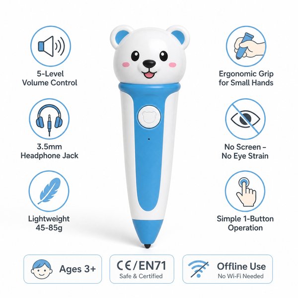 What accessibility features should a reading pen have?