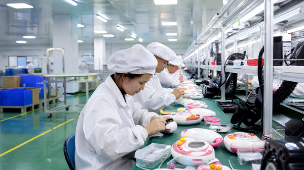 Clean Room Assembly at Toyvao factory