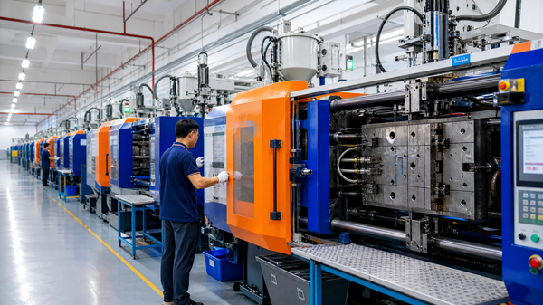 Injection Molding Workshop at Toyvao factory Shenzhen